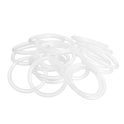 uxcell Uxcell Silicone O-Rings 27mm Inner Diameter 33mm OD 3mm Width Seal Gasket 20pcs