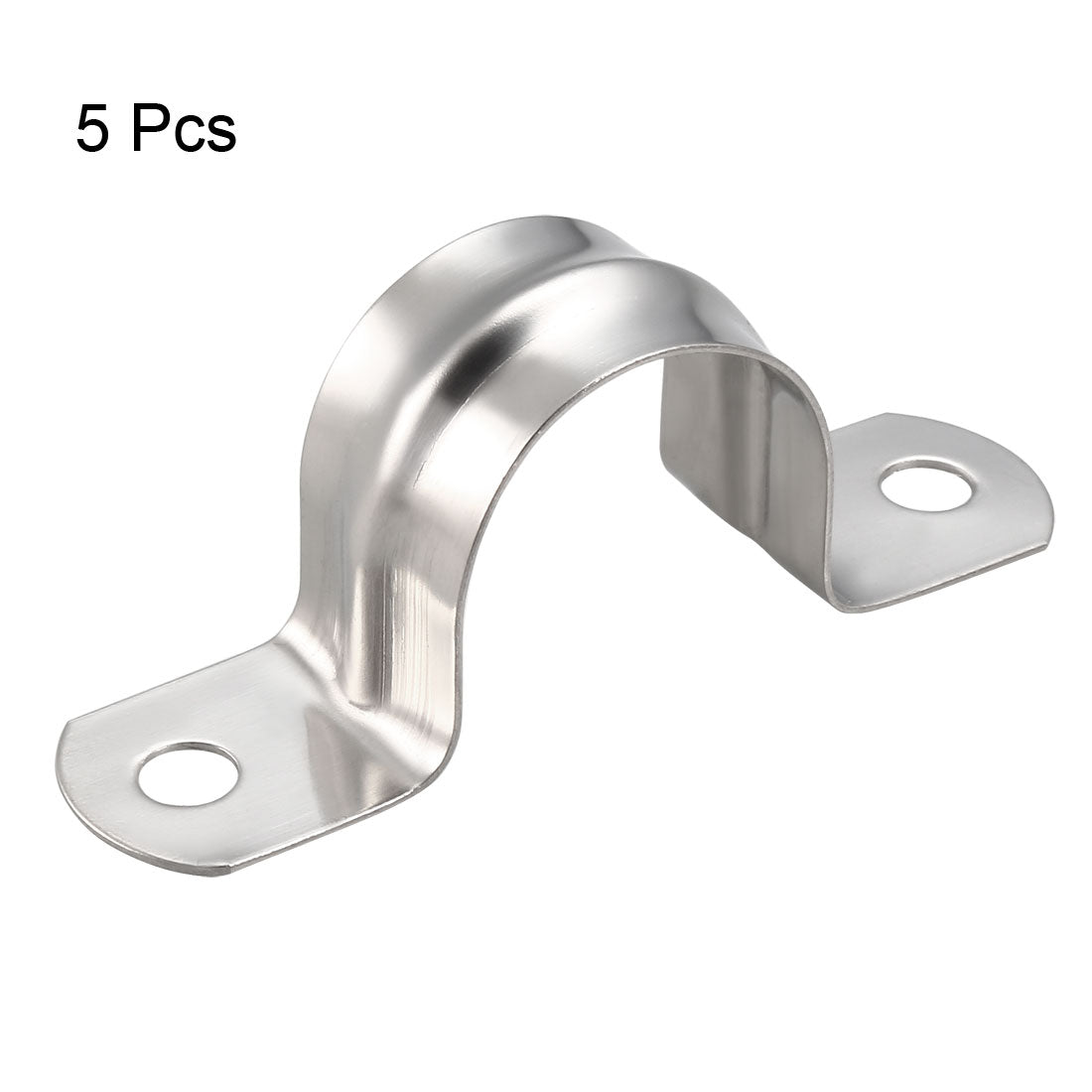 uxcell Uxcell Rigid Pipe Strap, Tube 304 Stainless Steel Tension Tube Clip Clamp