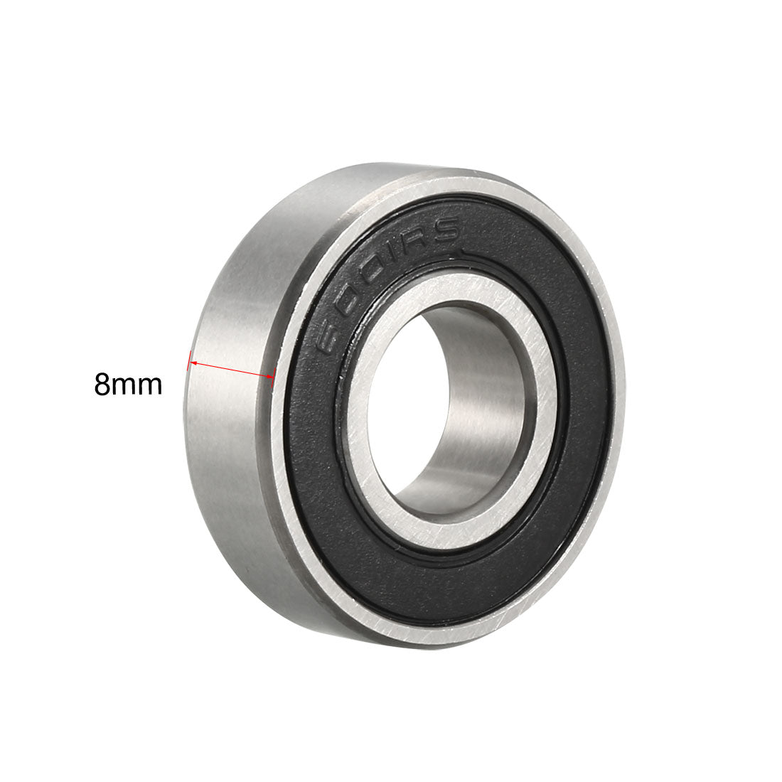 uxcell Uxcell Deep Groove Ball Bearing Double Sealed Chrome Steel P0 Z1 Metric Bearings