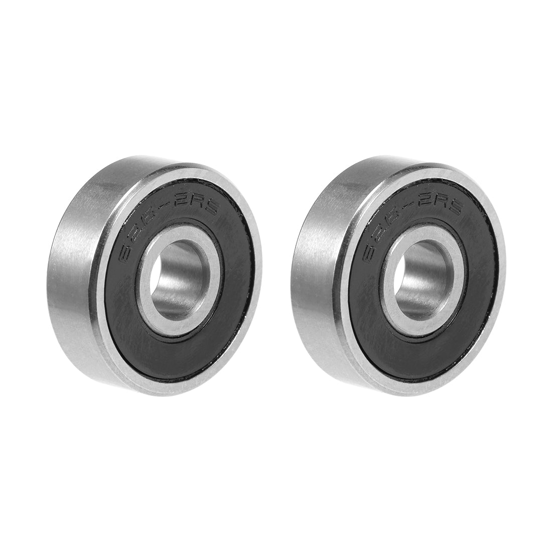 uxcell Uxcell Deep Groove Ball Bearings Metric Double Sealed Chrome Steel Rollers