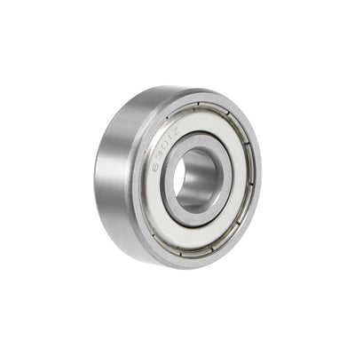 Harfington Uxcell Deep Groove Ball Bearings Metric Double Shield Chrome Steel ABEC1 Z1