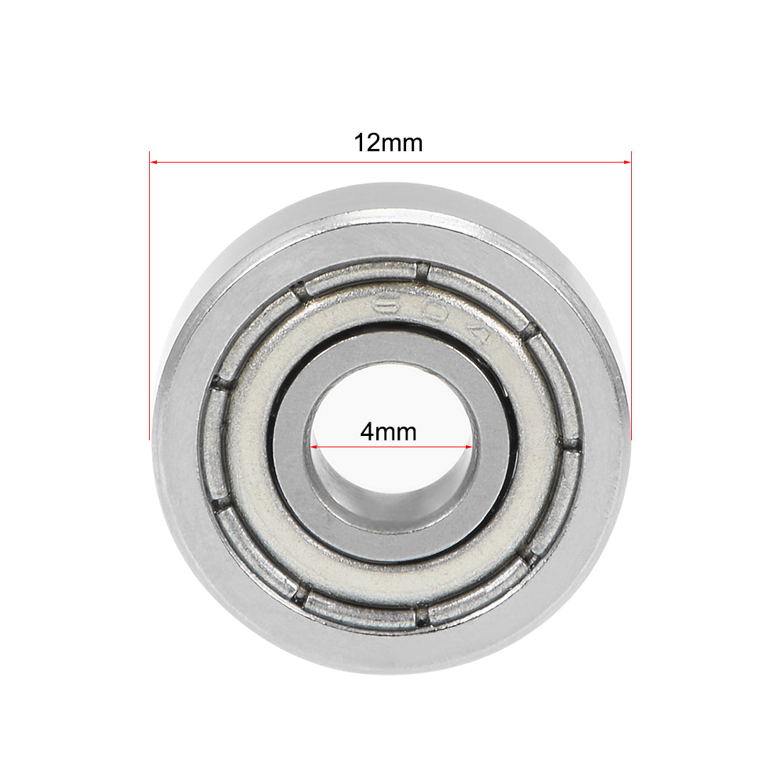 uxcell Uxcell Deep Groove Ball Bearings Metric Double Shielded Chrome Steel P0 Z1 Level