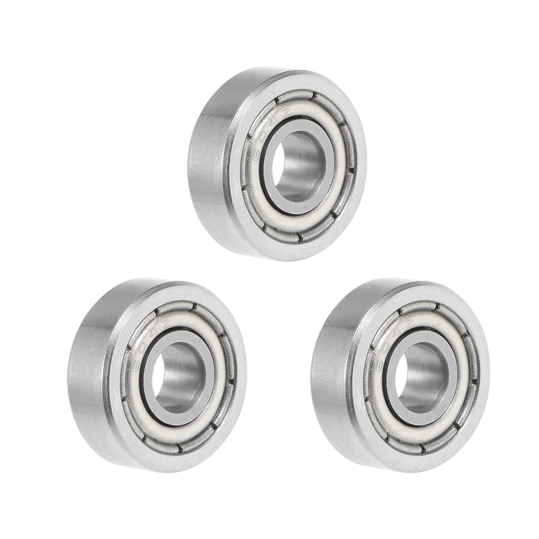 uxcell Uxcell Deep Groove Ball Bearings Metric Double Shielded Chrome Steel P0 Z1 Level