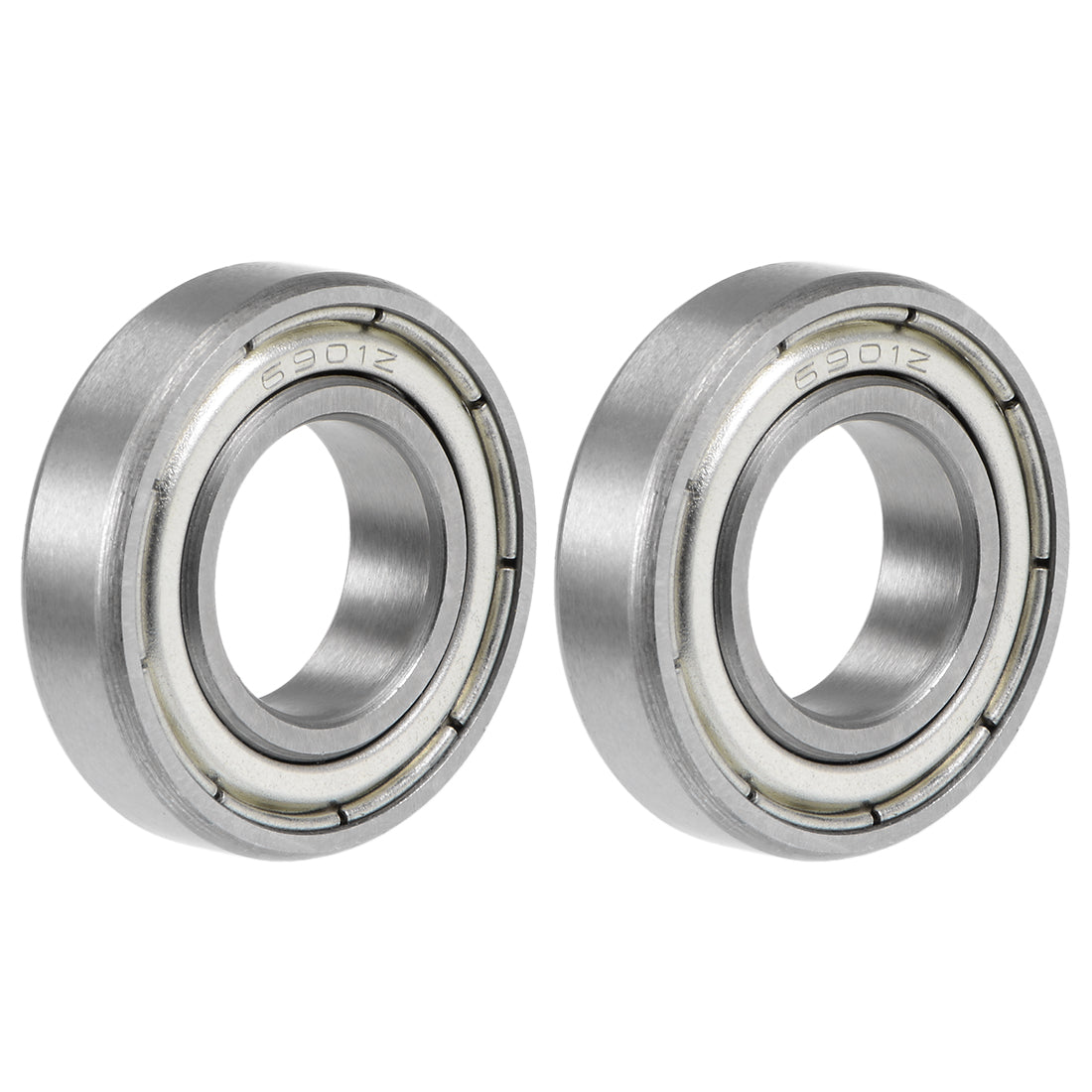 uxcell Uxcell Deep Groove Ball Bearing Double Shielded Chrome Metric Bearings P0 Z1