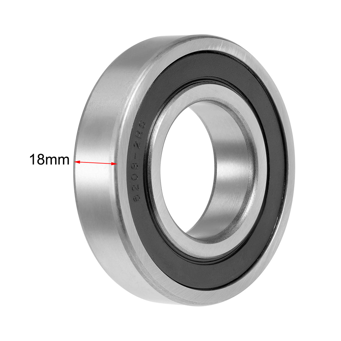 uxcell Uxcell Deep Groove Ball Bearings Metric Double Sealed Chrome Steel