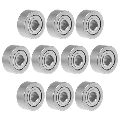 Harfington Uxcell Deep Groove Ball Bearings Metric Double Shielded Chrome Steel Roller ABEC1 Z1