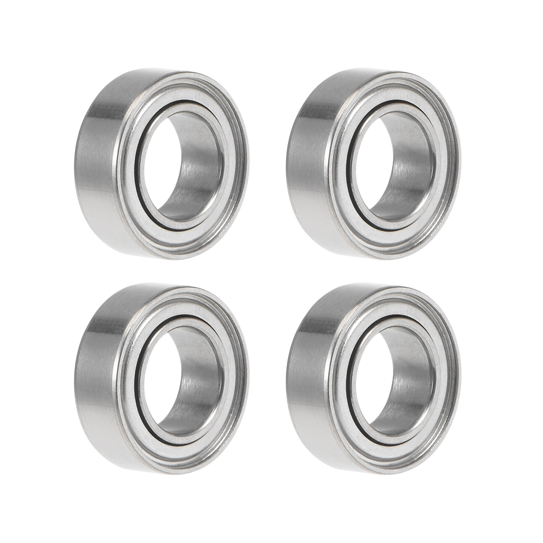 uxcell Uxcell Deep Groove Ball Bearings Metric Double Shielded Chrome Steel P0 Z1 Bearings