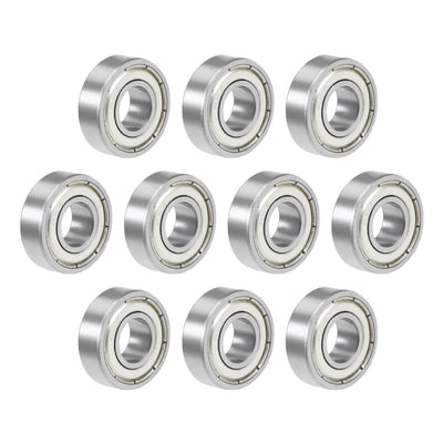 Harfington Uxcell Deep Groove Ball Bearings Inch Double Shielded Chrome Steel ABEC1