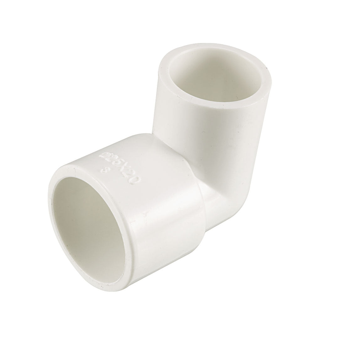 uxcell Uxcell 25mm Slip x 20mm Slip 90 Degree PVC Pipe Fitting Elbow Connector 10 Pcs