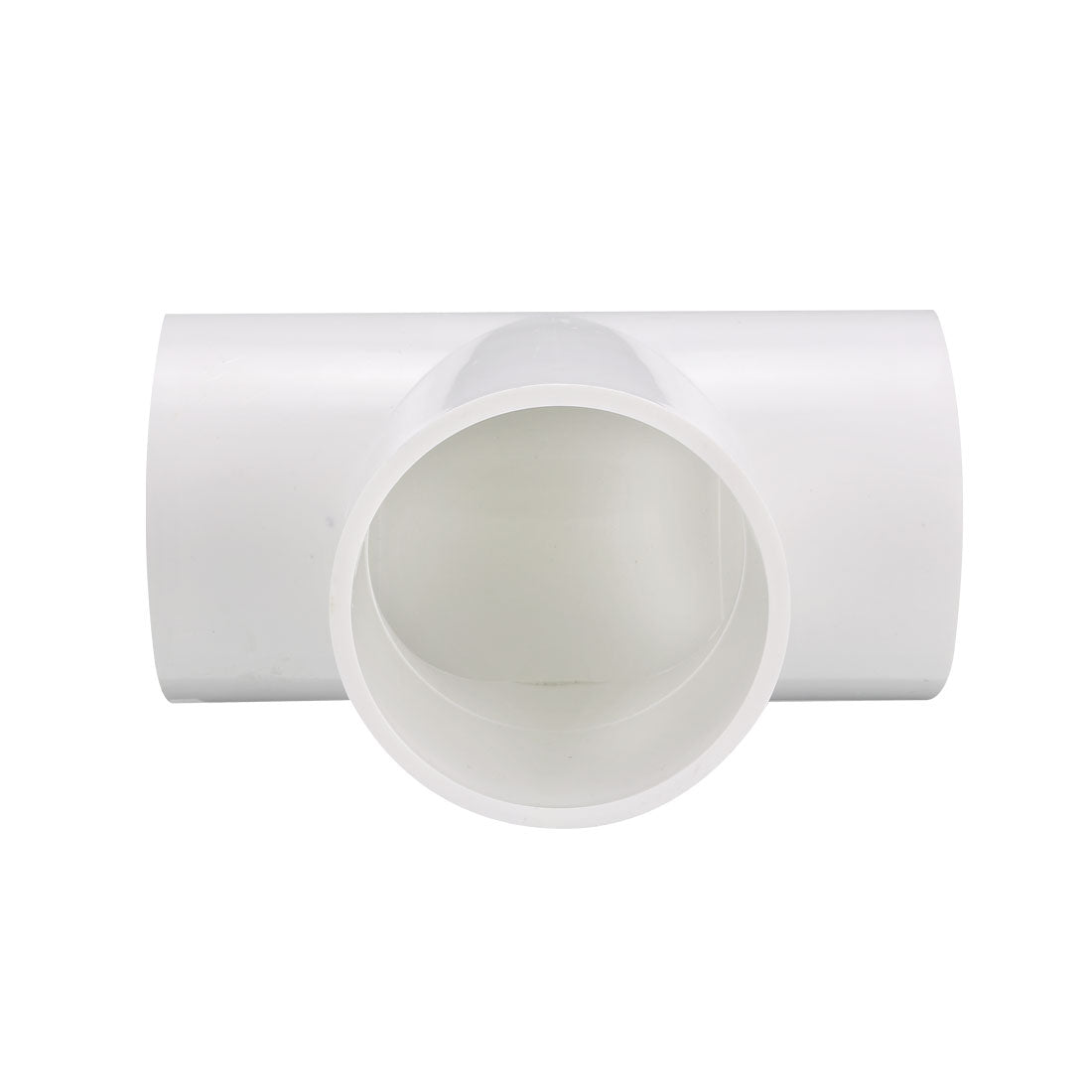 uxcell Uxcell 75mm Slip Tee PVC Pipe Fitting T-Shaped Coupling Connector