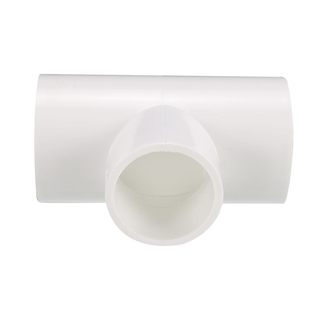 uxcell Uxcell 40mm x 40mmx 32mm Slip Reducing Tee PVC Pipe Fitting T-Shaped Connector 2 Pcs