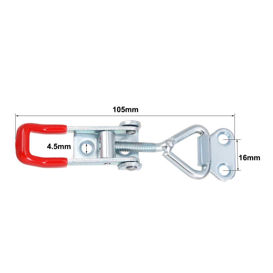 uxcell Uxcell Toggle-Verriegelungsklemme 150Kg 330lbs Kapazität Ziehen einstellbar GH-4001