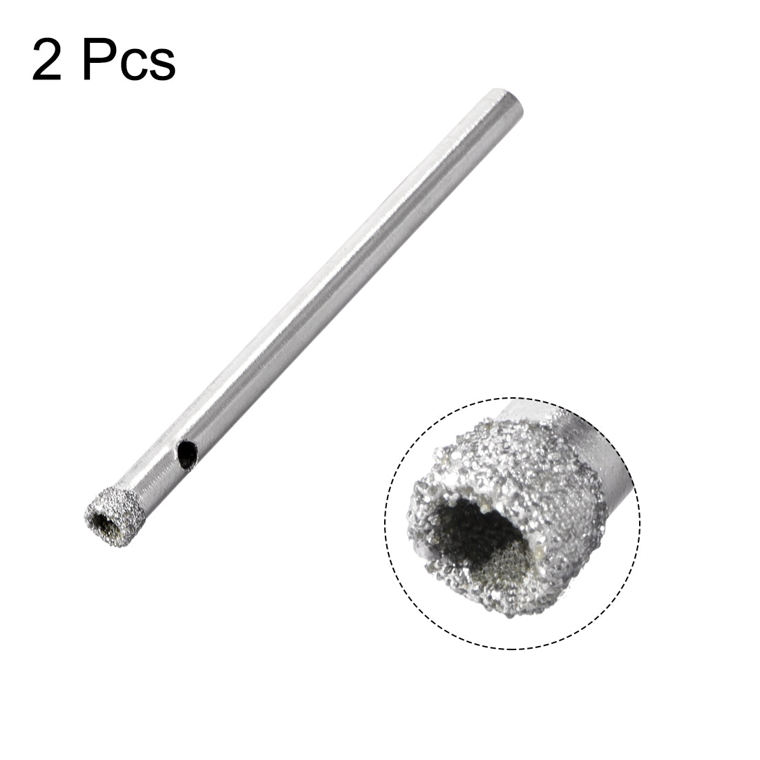 Uxcell Uxcell 40mm Diamond Drill Bits Hole Saws for Glass Ceramic Porcelain Tiles 2 Pcs