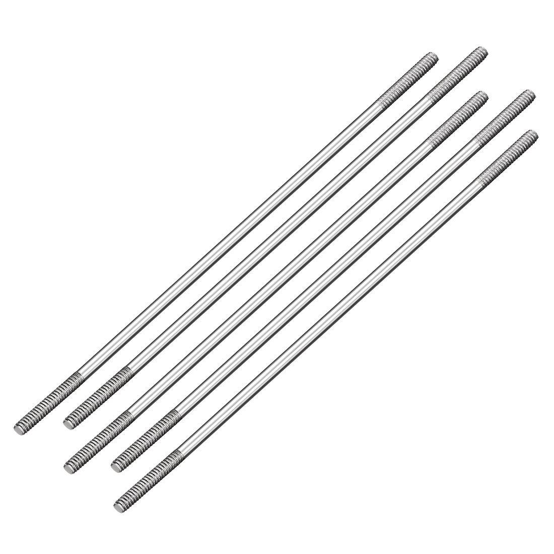 uxcell Uxcell Stainless Steel Double End Threaded Stud Pushrod