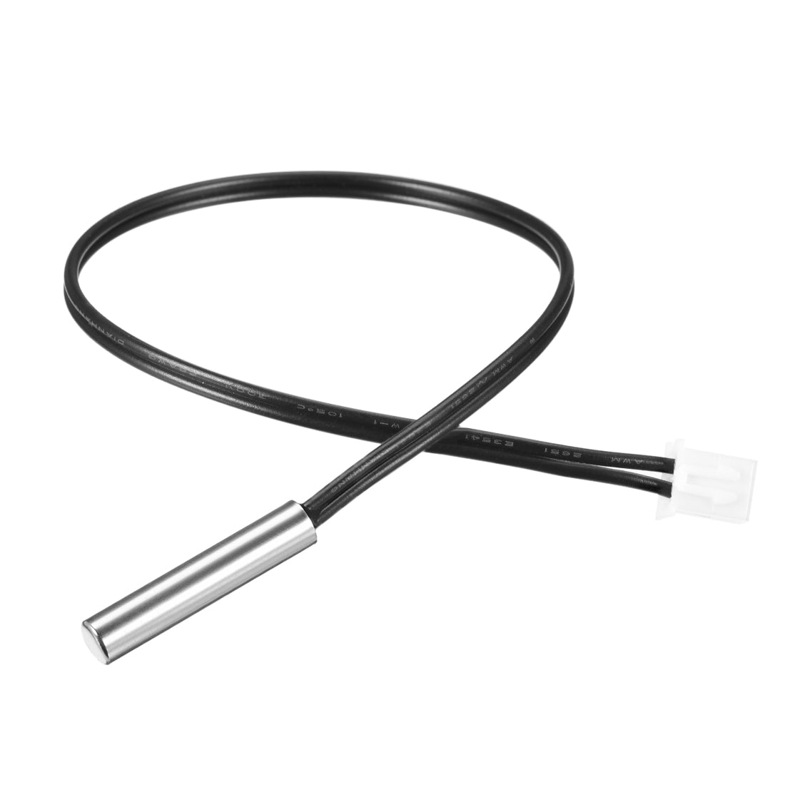 uxcell Uxcell 5K NTC Thermistor Probe 11.8 Inch Stainless Steel Sensitive Temperature Temp Sensor for Air Conditioner