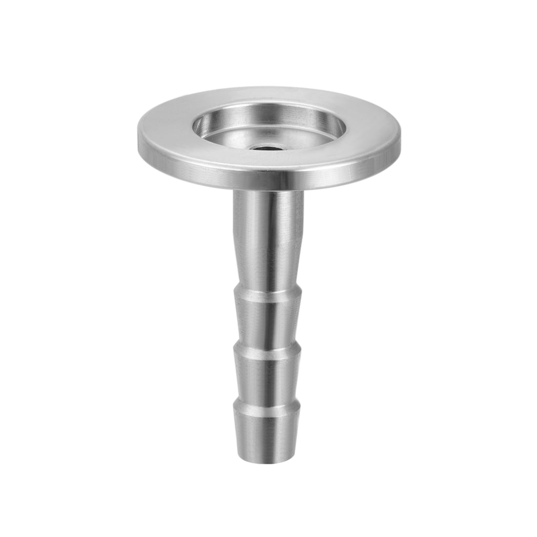 uxcell Uxcell 304 Edelstahl KF16 Flansch auf 8 mm Gummischlauch Widerhaken Adapter für Vakuum