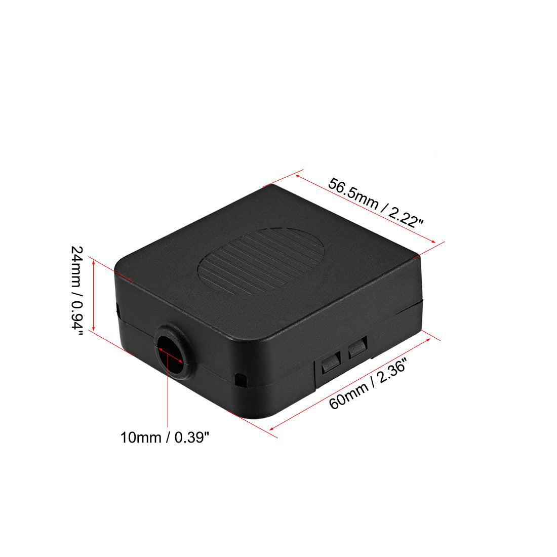 uxcell Uxcell D-sub DB25 Breakout Board Connector with Case 25 Pin 2-row Female Port Solderless Terminal Block Adapter with Thumb Screws