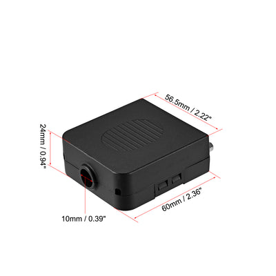 Harfington Uxcell D-sub DB25 Breakout Board Connector with Case 25 Pin 2 Row Female Port Solderless Terminal Block Adapter with Positioning Nuts