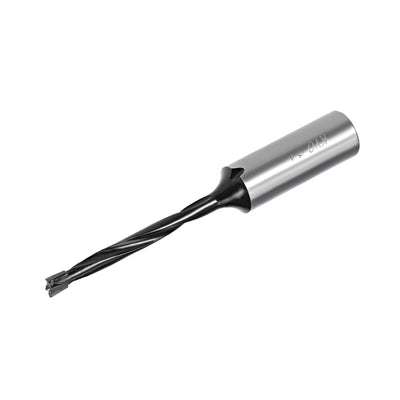 Harfington Uxcell Brad Point Drill Bits for Wood 4mm x 70mm Forward Turning HSS for Woodworking Carpentry Drilling Tool