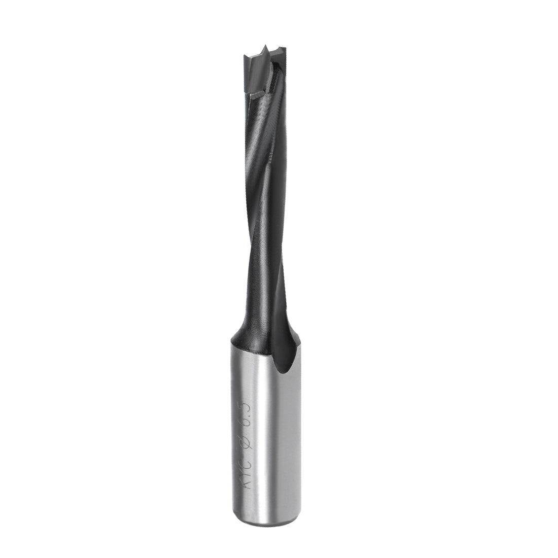 uxcell Uxcell Brad Point Drill Bits for Wood 6.5mm x 70mm Forward Turning HSS for Woodworking Carpentry Drilling Tool