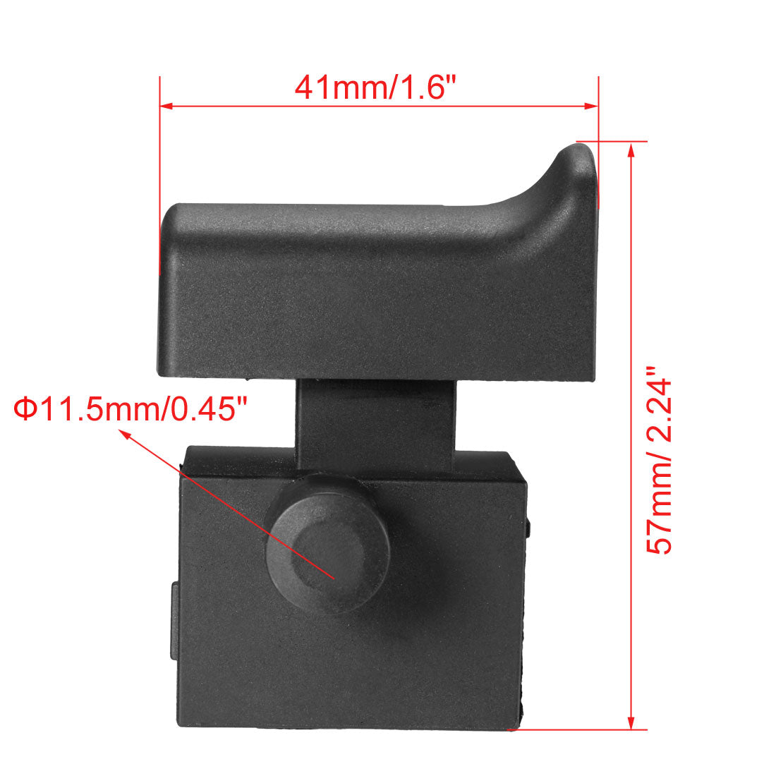 uxcell Uxcell Elektrische Handbohrmaschine Hammer Schalter FA2-6/2B AC250V 6A Kontrolle