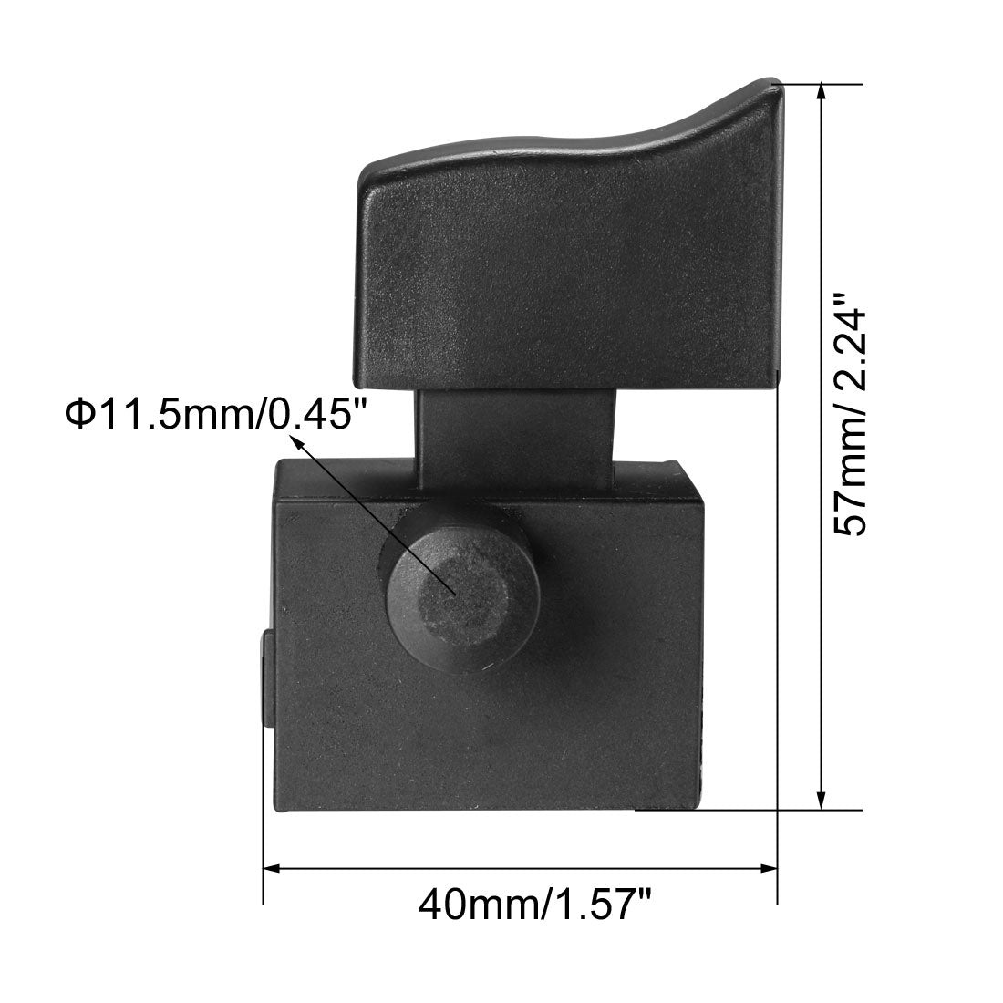 uxcell Uxcell Electric Portable Drill Hammer Trigger Switch FA2-6/2B AC250V 6A Tool Power Speed Control