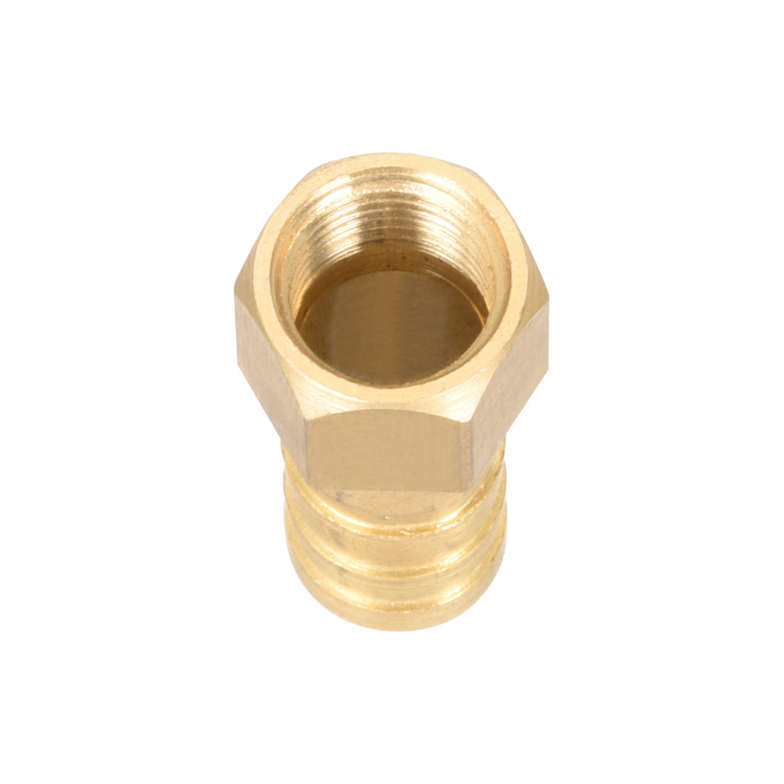 uxcell Uxcell Brass Barb Hose Fitting Connector Adapter 10mm Barbed x G1/8 Female Pipe 5pcs