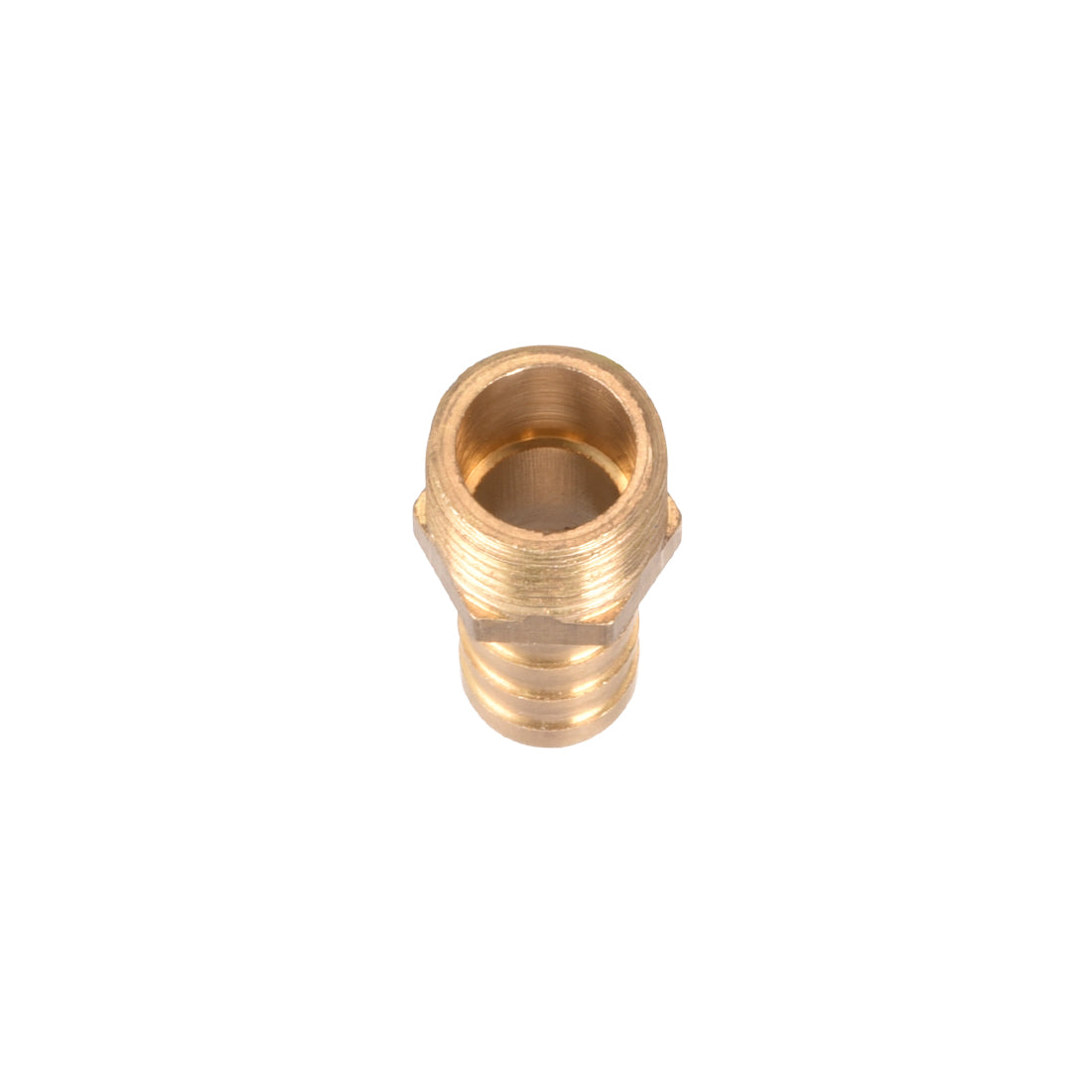 uxcell Uxcell Brass Barb Hose Fitting Connector Adapter 10mm Barbed x G1/4 Male Pipe