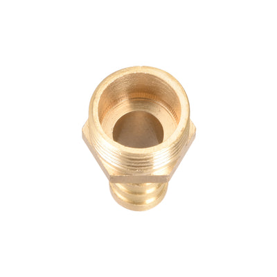 Harfington Uxcell Brass Barb Hose Fitting Connector Adapter 10mm Barbed x G3/8 Male Pipe