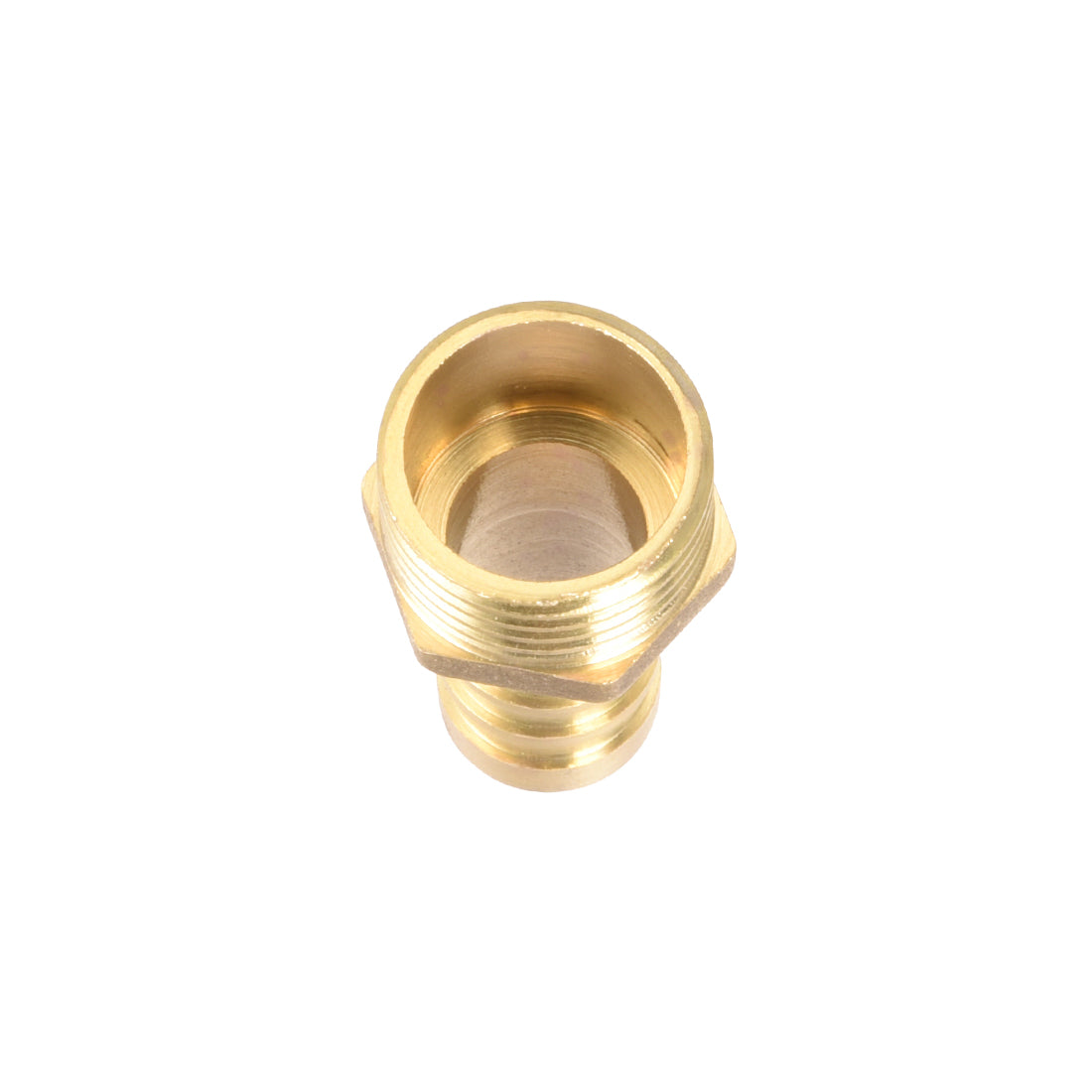 uxcell Uxcell Brass Barb Hose Fitting Connector Adapter 14mm Barbed x G1/2 Male Pipe