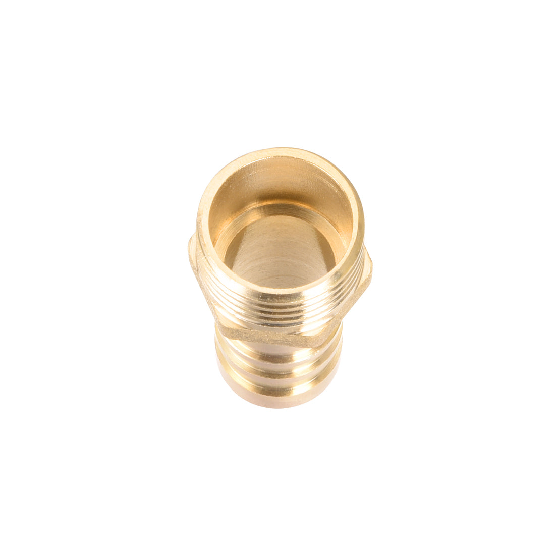 uxcell Uxcell Brass Barb Hose Fitting Connector Adapter 16mm Barbed x G1/2 Male Pipe