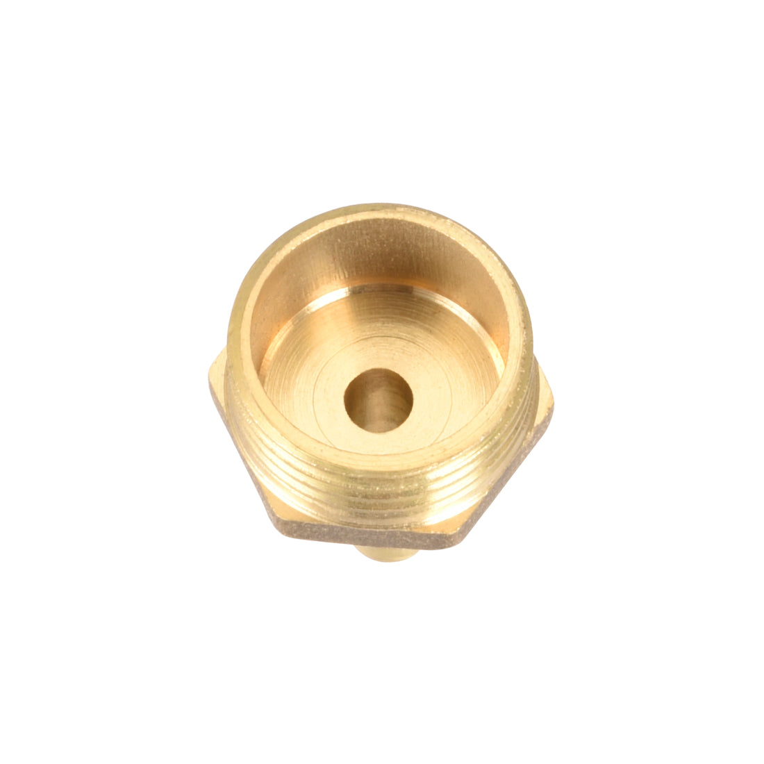 uxcell Uxcell Brass Barb Hose Fitting Connector Adapter 6mm Barbed x G1/2 Male Pipe