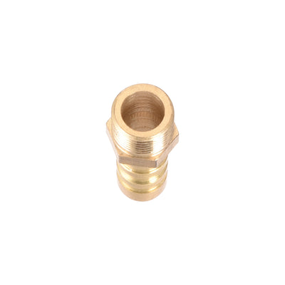 Harfington Uxcell Brass Barb Hose Fitting Connector Adapter 8mm Barbed x G1/8 Male Pipe