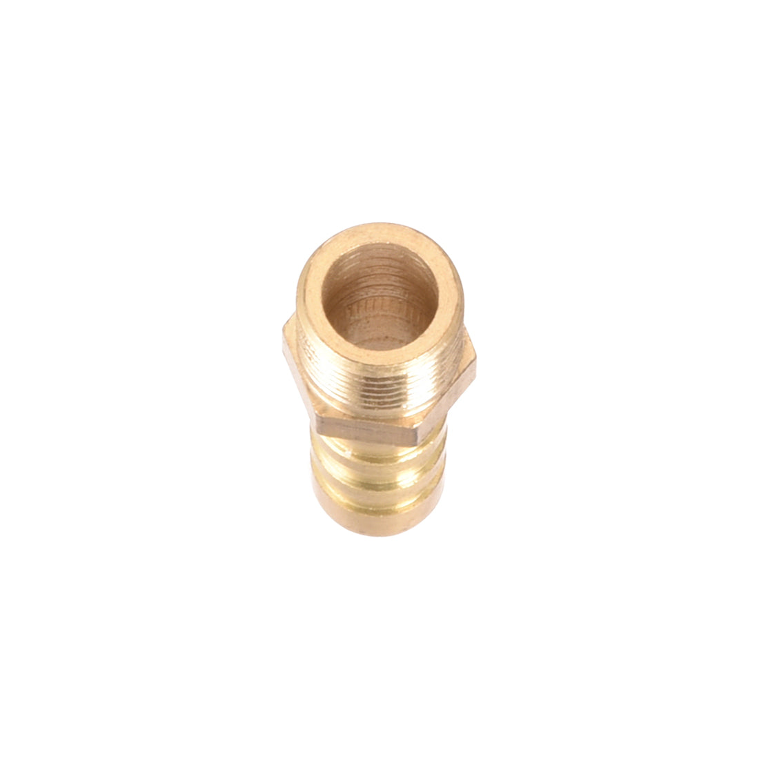 uxcell Uxcell Brass Barb Hose Fitting Connector Adapter 8mm Barbed x G1/8 Male Pipe 2pcs