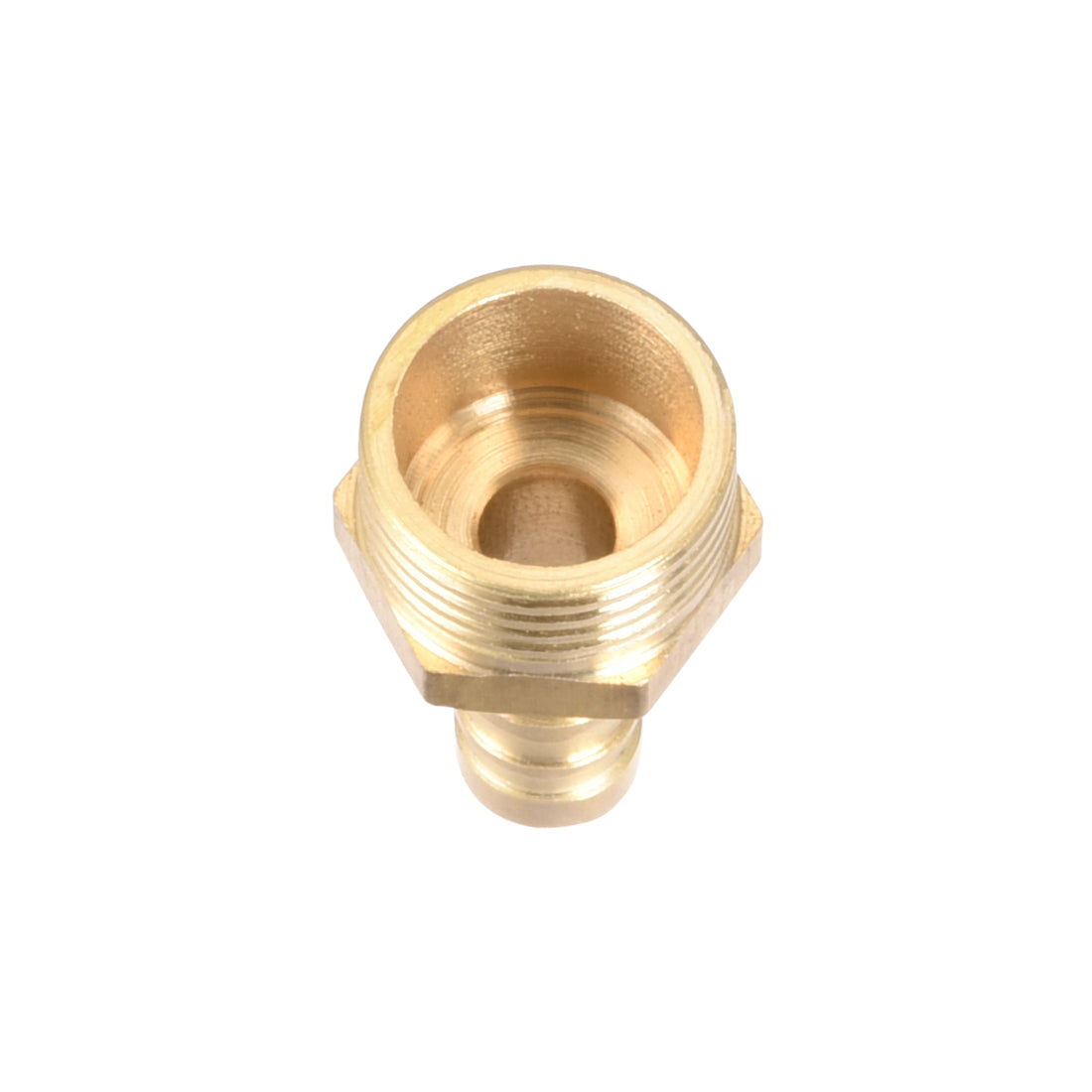 uxcell Uxcell Brass Barb Hose Fitting Connector Adapter 8mm Barbed x G3/8 Male Pipe