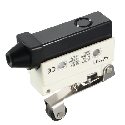 Harfington Uxcell AZ-7141 SPDT 1NO+1NC  Panel Mount Roller Plunger Type Micro Limit Switch