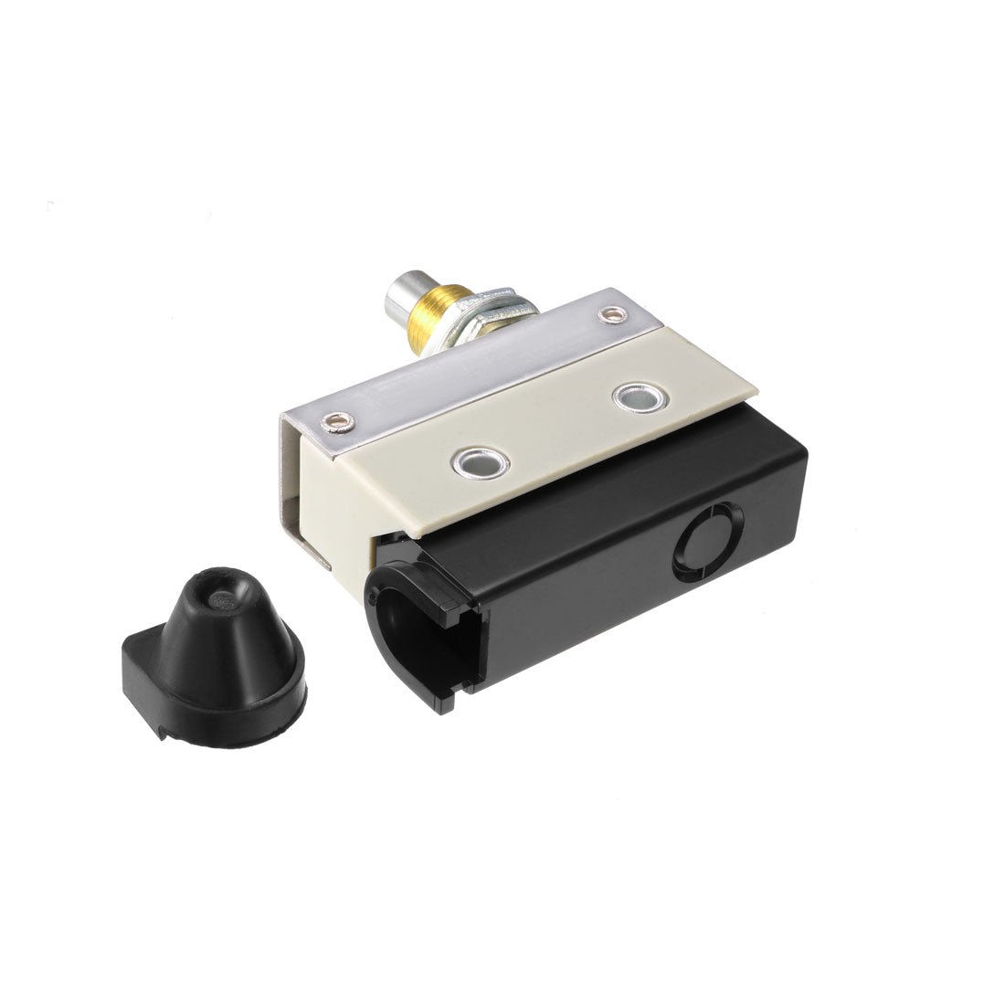 uxcell Uxcell AZ-7310 SPDT 1NO+1NC  Panel Mount Snap Button Type Momentary Micro Limit Switch