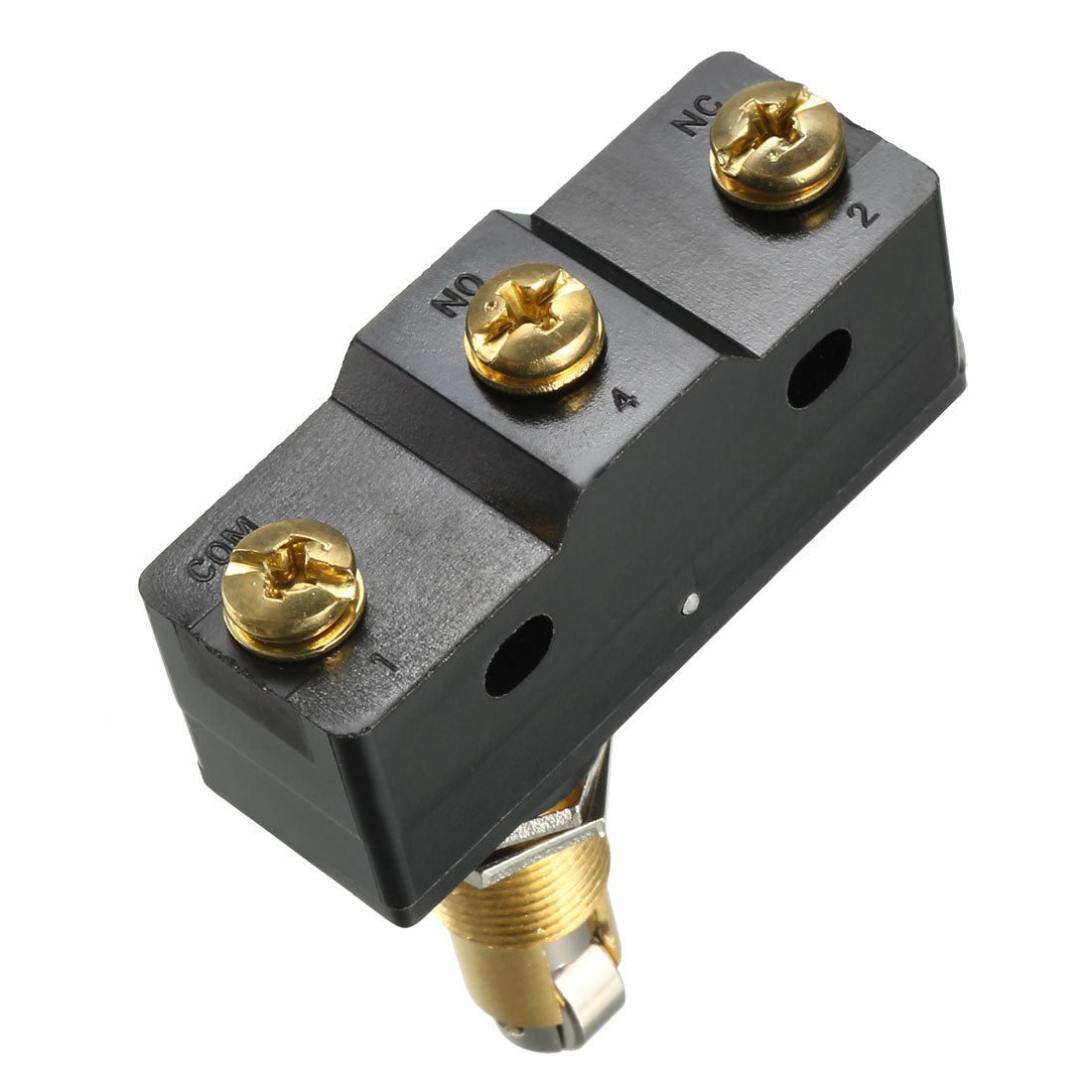 uxcell Uxcell LXW5-11Q2 1NO + 1NC Panel Mount Roller Plunger Miniature Micro Switch