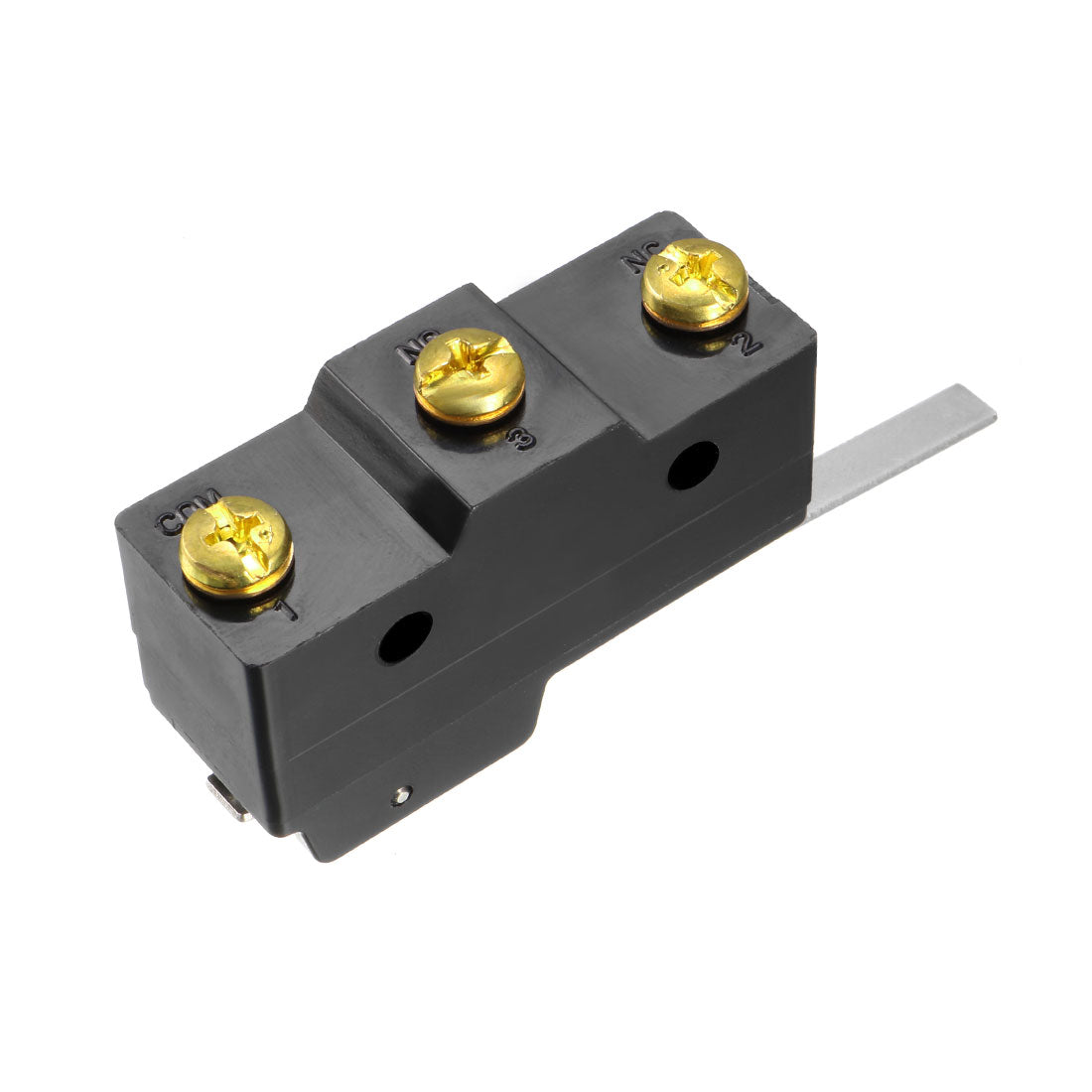 uxcell Uxcell TM-1701 SPDT 1NO+1NC Long Hinge Lever Type  Micro Limit Switch Screw Terminals