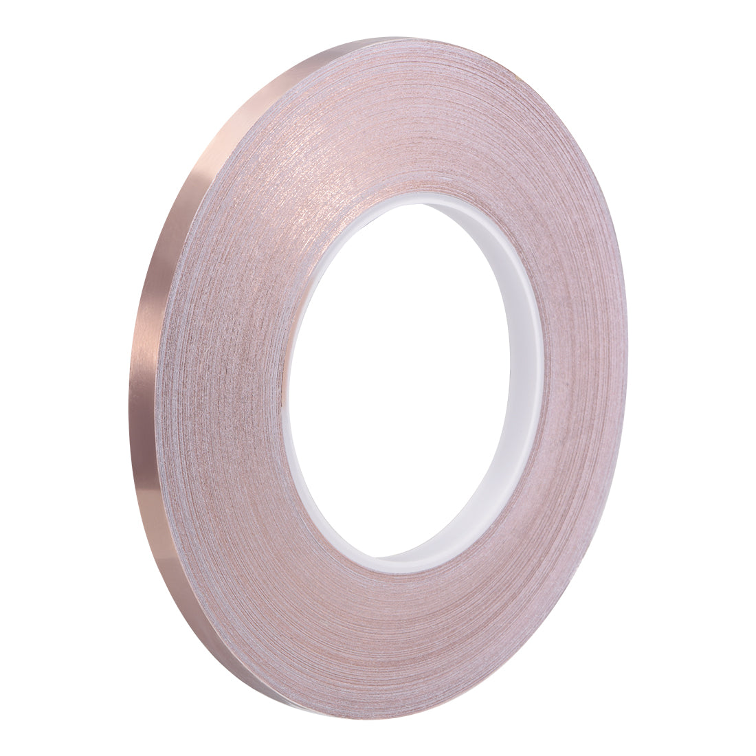 uxcell Uxcell Single-sided Conductive Tape Copper Foil Tape 8mm x 50m(164ft) for EMI Shielding, Stained Glass, Electrical Repairs