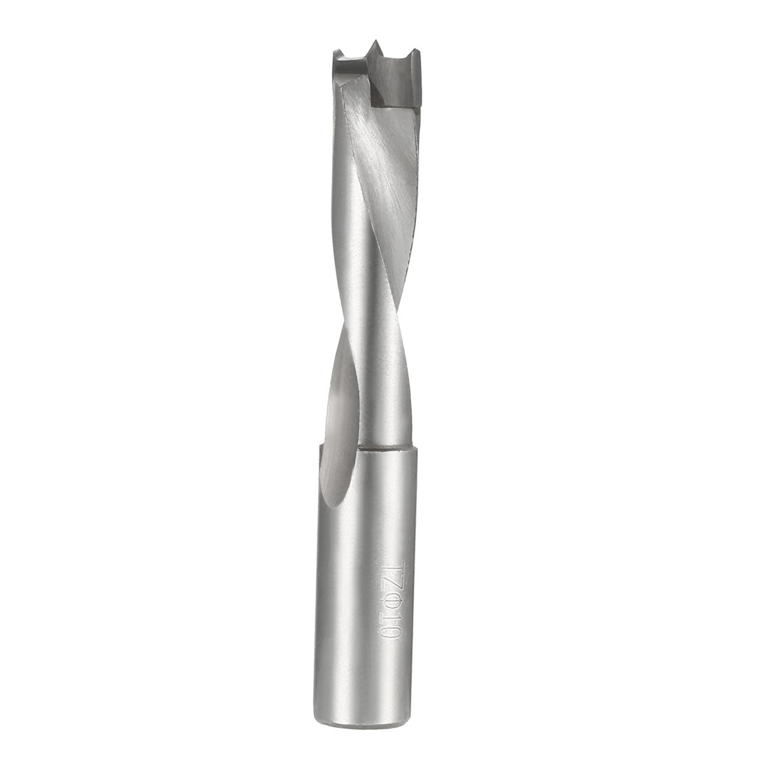 uxcell Uxcell Brad Point Drill Bits for Wood 10mm x 68mm Left Turning Carbide for Woodworking Carpentry Drilling Tool