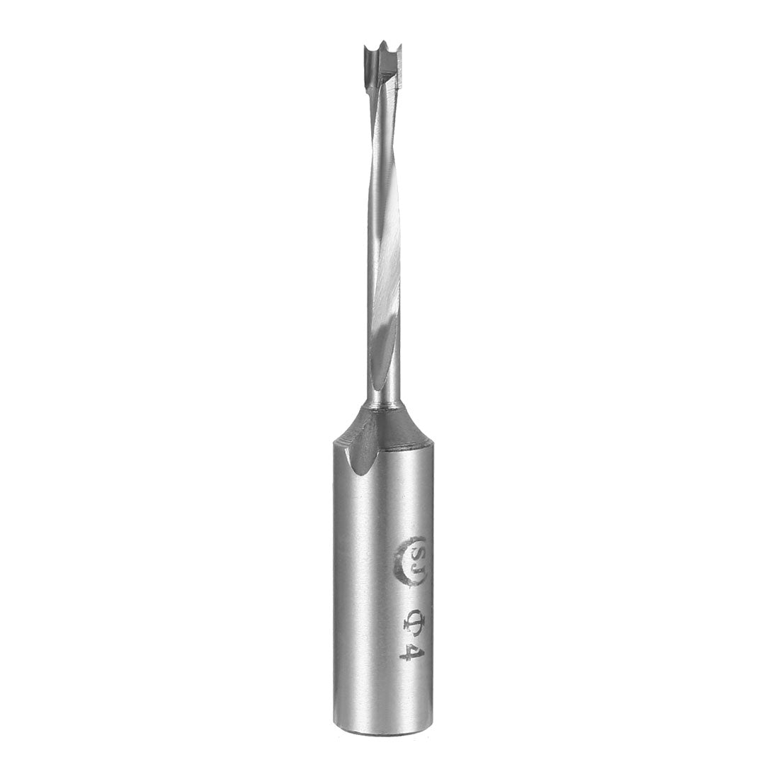 uxcell Uxcell Brad Point Drill Bits for Wood 4mm x 68mm Right Turning Carbide for Woodworking Carpentry Drilling Tool