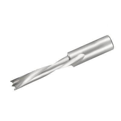 Harfington Uxcell Brad Point Drill Bits for Wood 7mm x 68mm Left Turning Carbide for Woodworking Carpentry Drilling Tool