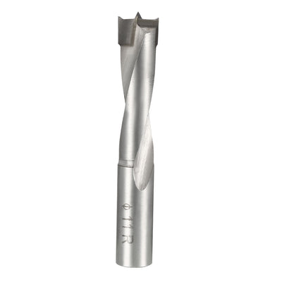 Harfington Uxcell Brad Point Drill Bits for Wood 11mm x 68mm Right Turning Carbide for Woodworking Carpentry Drilling Tool