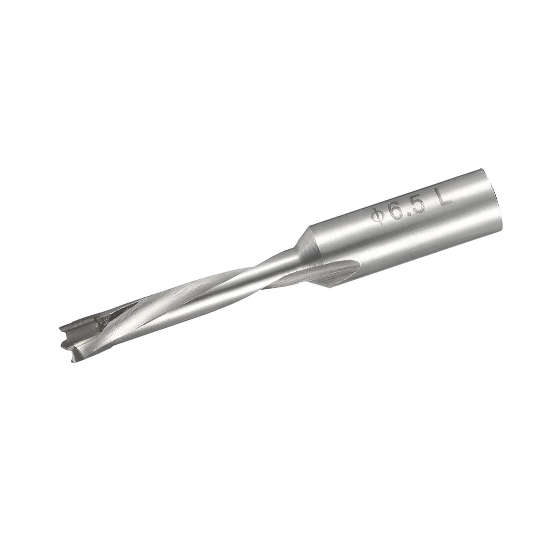 uxcell Uxcell Brad Point Drill Bits for Wood 6.5mm x 68mm Left Turning Carbide for Woodworking Carpentry Drilling Tool