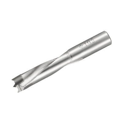 Harfington Uxcell Brad Point Drill Bits for Wood 10.5mm x 68mm Left Turning Carbide for Woodworking Carpentry Drilling Tool