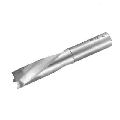 Harfington Uxcell Brad Point Drill Bits for Wood 12mm x 68mm Left Turning Carbide for Woodworking Carpentry Drilling Tool