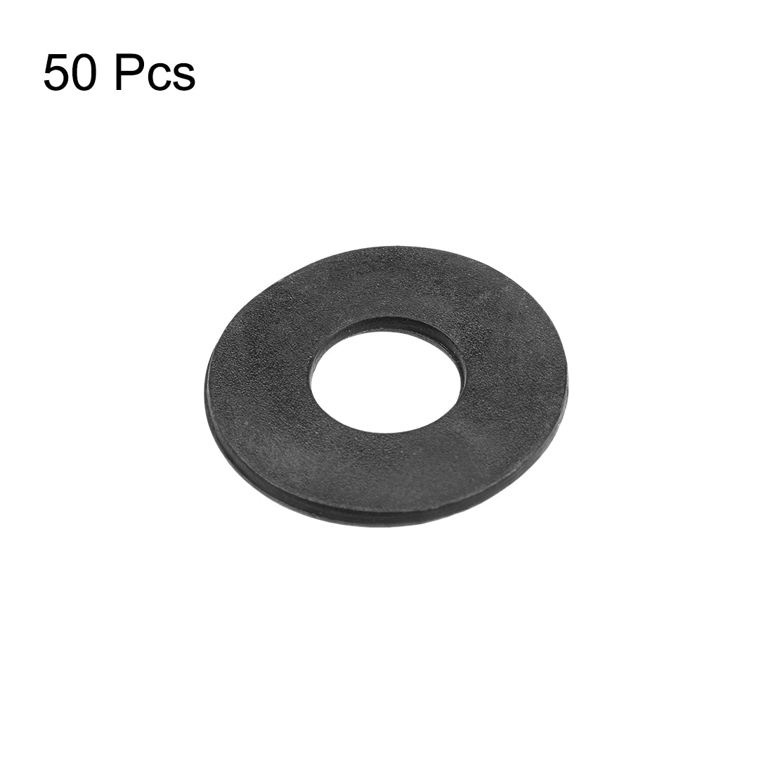 uxcell Uxcell Nylon Flat Washers for Screws Bolts 50PCS