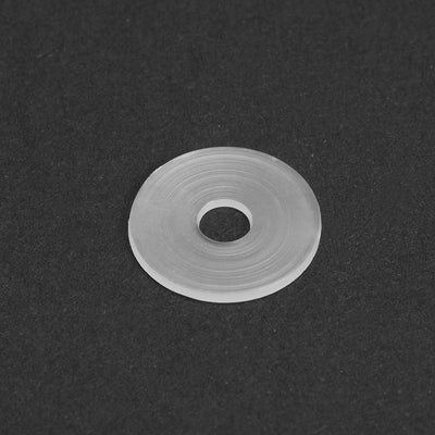 Harfington Uxcell White Nylon Flat Washers for Screws Bolts 300PCS