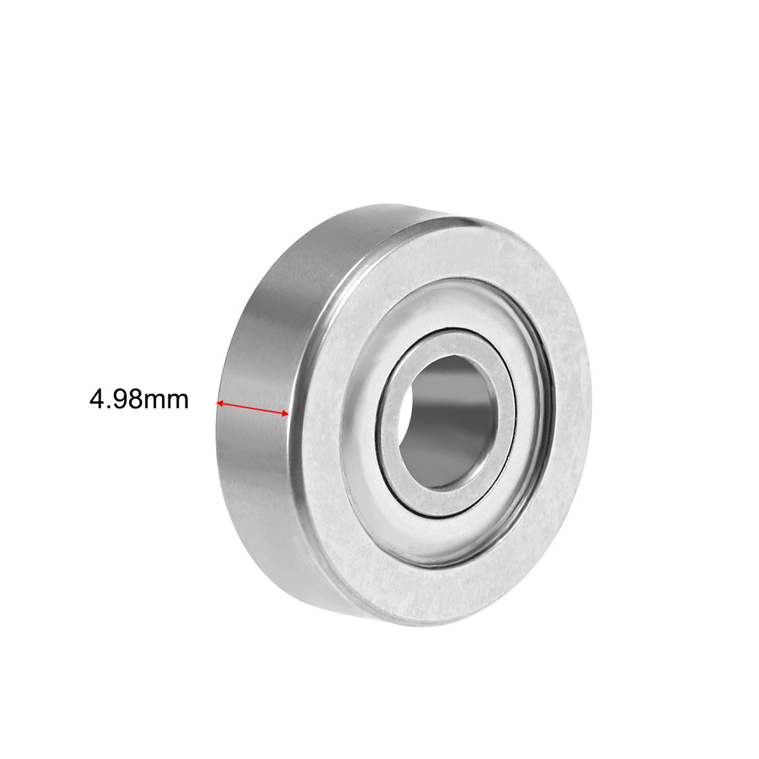 uxcell Uxcell Deep Groove Ball Bearings Inch Double Shield Chrome Steel ABEC1 Z1